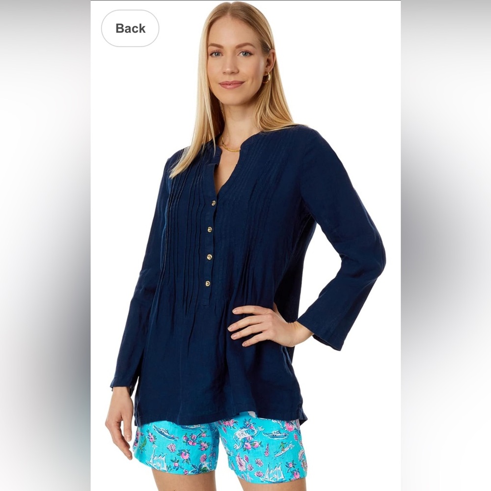 NWT Lilly Pulitzer Sarasota Tunic SZ Medium